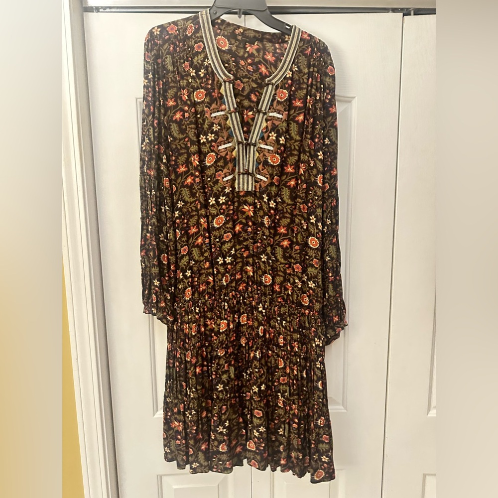 Frye X Anthropologie Odetta mini dress